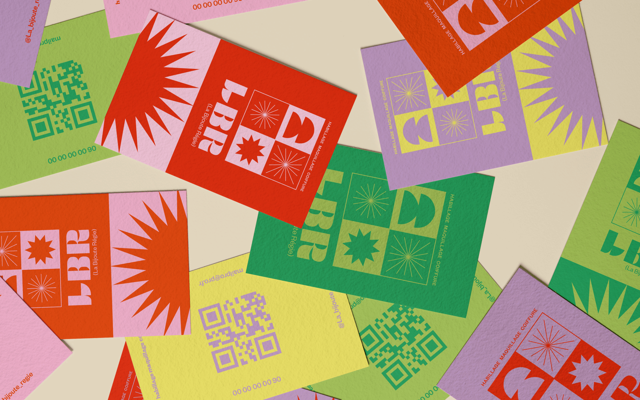 identité visuelle cartes de visites logo déclinaison